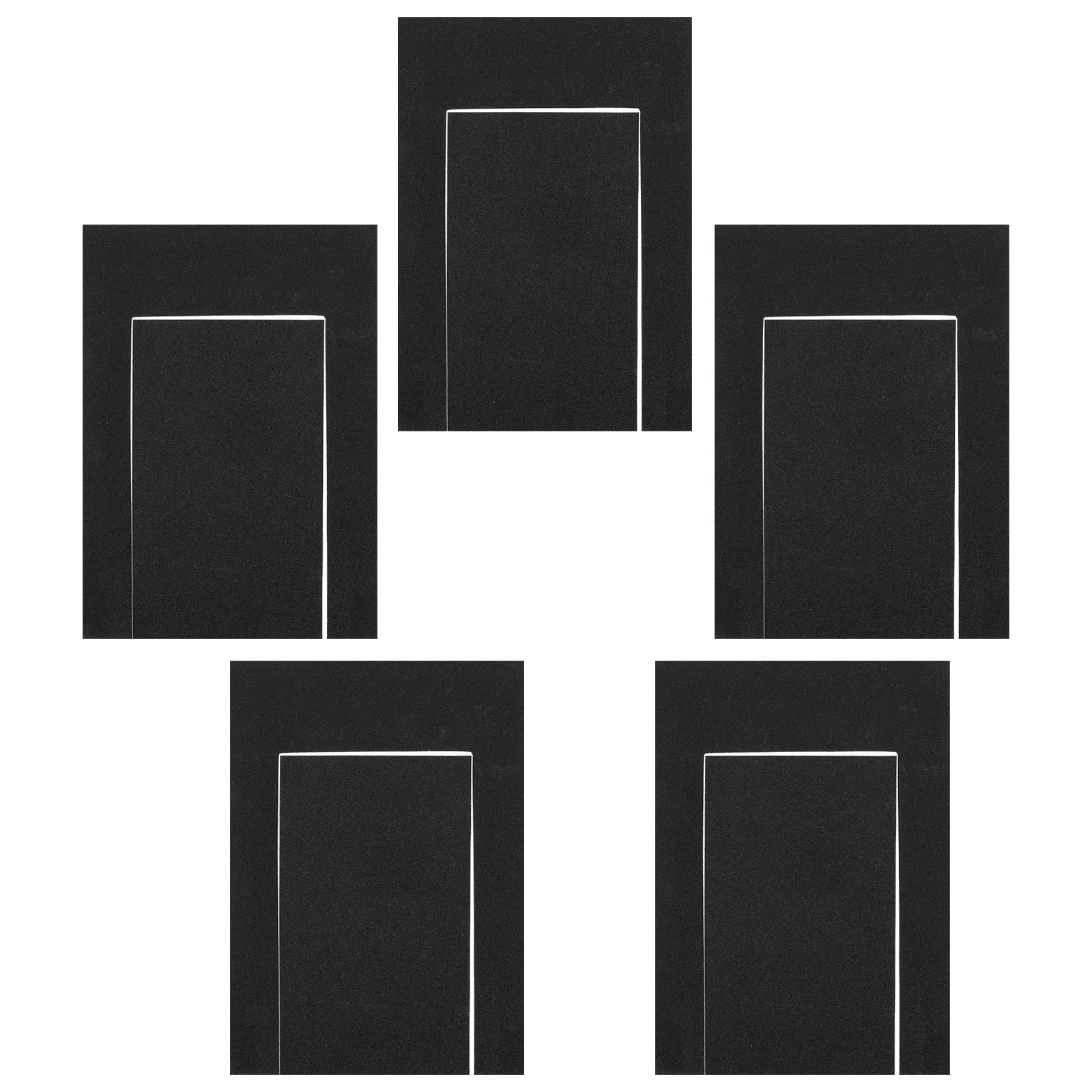 5Pcs Dog Nail Scratch Board Pads 14X10 Self-Adhesive Sandpaper Replacement Sheets Pet Nail Trimmer Puppy Claw Care Grooming