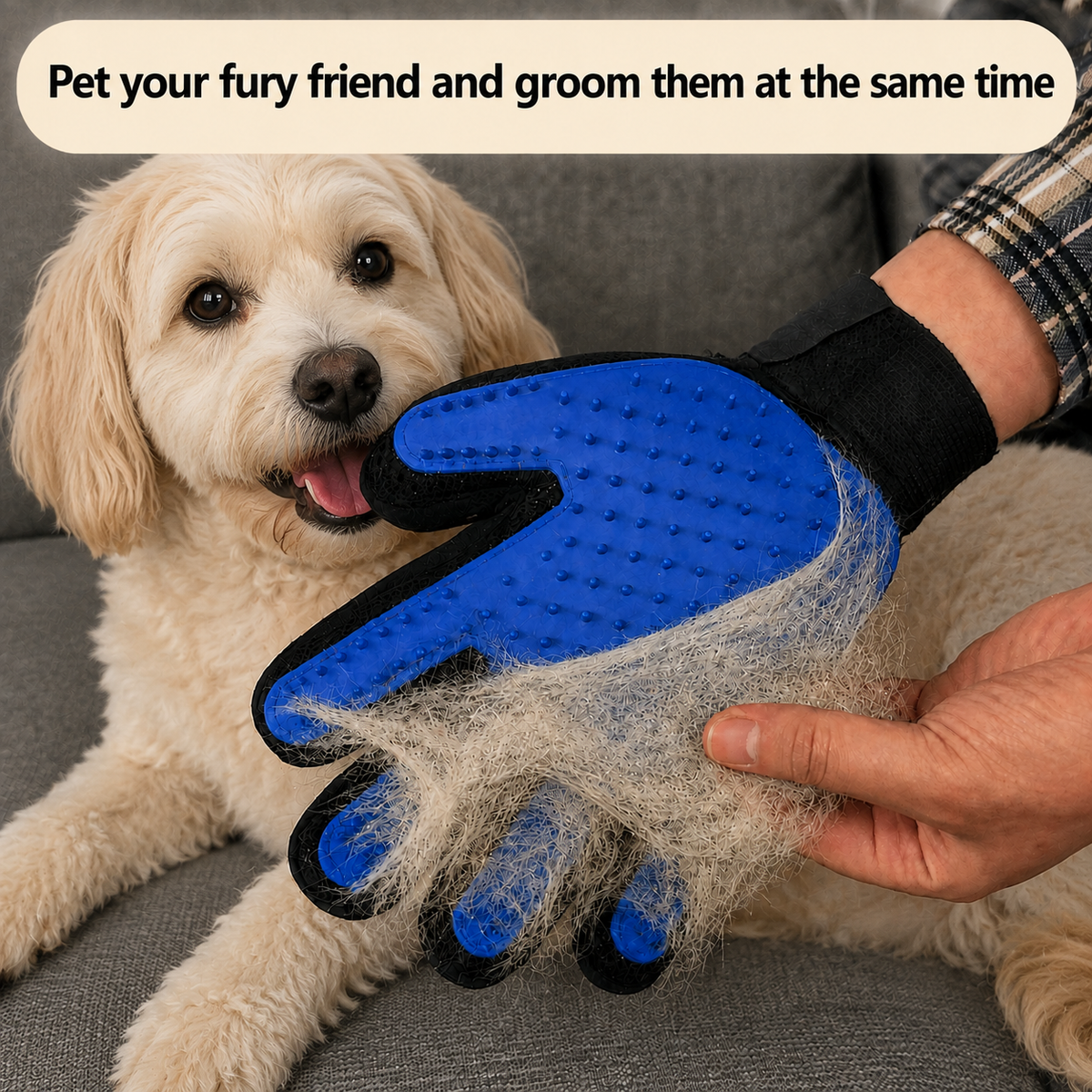 Hero Silicone Grooming Glove