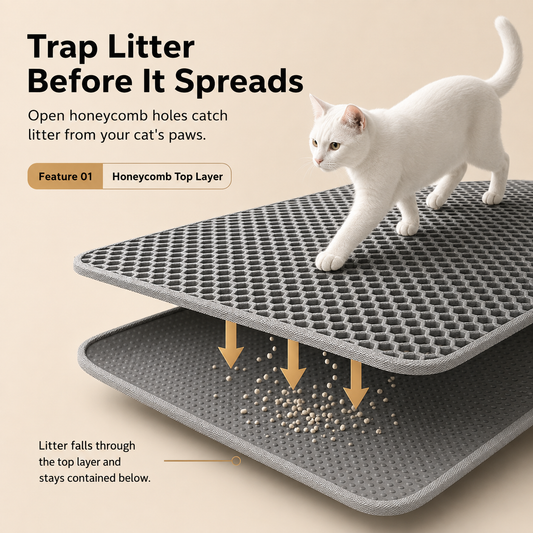 Hero Dual Layer Large Litter Mat