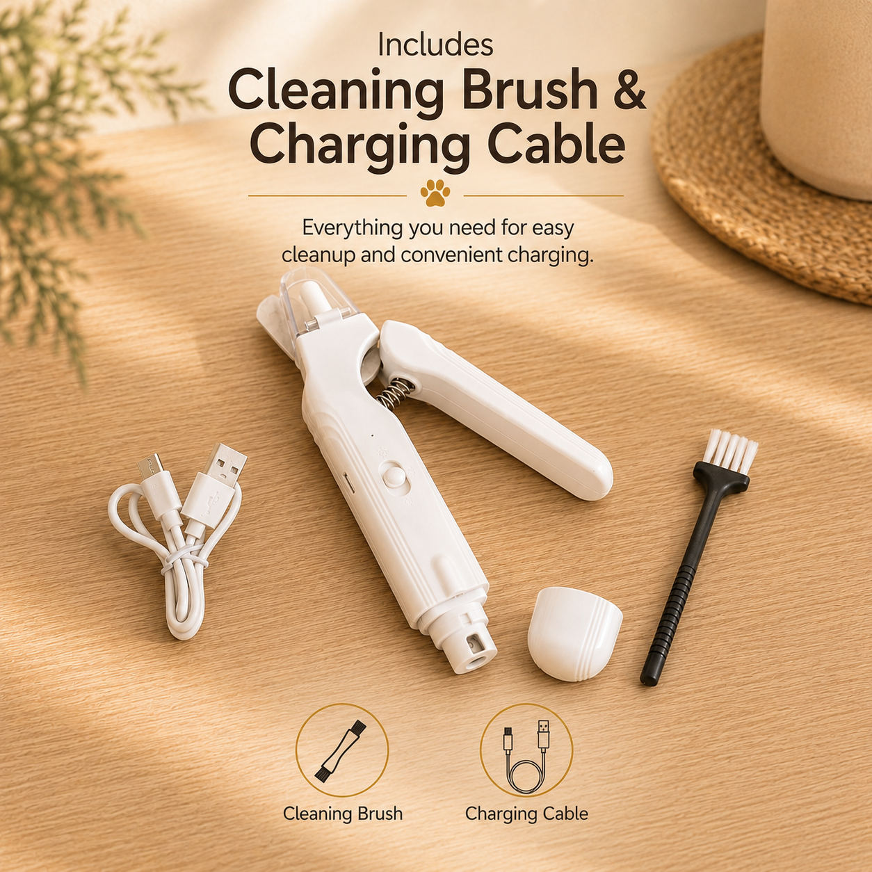 Hero 2-in-1 LED Nail Clipper + Grinder