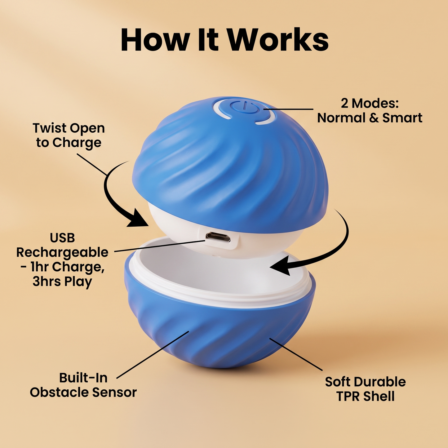 Hero Self Rolling Gravity Ball