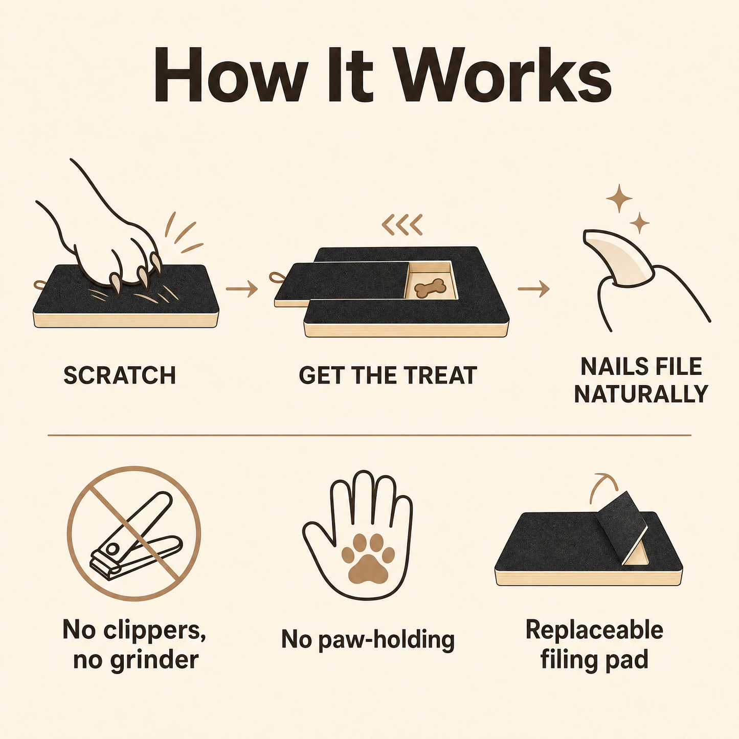 Hero Nail Trimming Board
